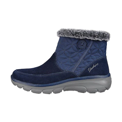 (W) Skechers Relaxed Fit Boot 'Navy Casual'