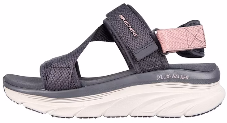 (W) Skechers Relaxed Fit D'Lites Walker Sandalia 'Gris Rosado' 119302-GYPR Buy (W) Skechers Relaxed Fit D'Lites Walker Sandalia 'Gris Rosado' 119302-GYPR