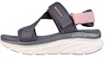 Buy (Women) Skechers Relaxed Fit D'Lites Walker Sandal 'Grey Pink' 119302-GYPR