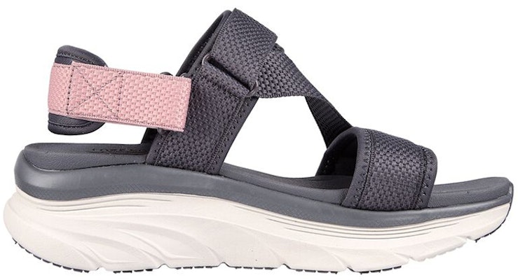 (Women) Skechers Relaxed Fit D'Lites Walker Sandal 'Grey Pink' 119302-GYPR Order (Women) Skechers Relaxed Fit D'Lites Walker Sandal 'Grey Pink' 119302-GYPR