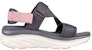 (Women) Skechers Relaxed Fit D'Lites Walker Sandal 'Grey Pink' 119302-GYPR
