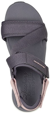 (W) Sandal Skechers Relaxed Fit D'Lites Walker 'Abu Pink' 119302-GYPR Lookbook (W) Sandal Skechers Relaxed Fit D'Lites Walker 'Abu Pink' 119302-GYPR