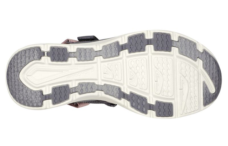 Shop (W) Skechers Relaxed Fit D'Lites Walker Sandal 'Kelabu Merah Jambu' 119302-GYPR