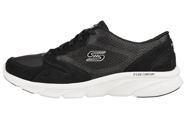 (W) Skechers Relaxed Fit D'lux CMFT 'Black White'
