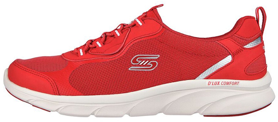 (Women) Skechers Relaxed Fit D'Lux Comfort 'Bliss Galore Red' 104336-RED Buy (Women) Skechers Relaxed Fit D'Lux Comfort 'Bliss Galore Red' 104336-RED