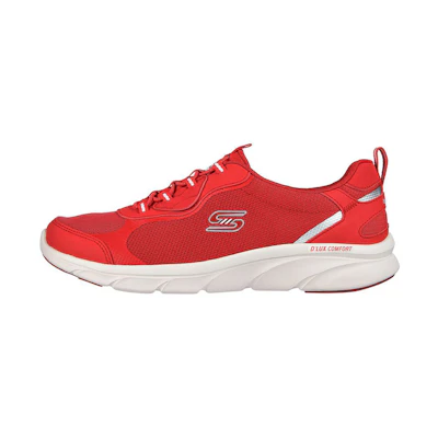 (W) Skechers Relaxed Fit D'Lux CMFT 'Bliss Galore Red'