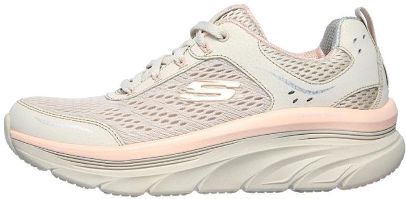 (Women) Skechers Relaxed Fit D'lux Walker Low Top Cream 149023-NTPK Buy (Women) Skechers Relaxed Fit D'lux Walker Low Top Cream 149023-NTPK