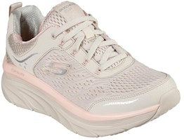 (W) 斯凯奇宽松版 D'lux Walker 低帮奶油色鞋 149023-NTPK Lookbook (W) 斯凯奇宽松版 D'lux Walker 低帮奶油色鞋 149023-NTPK