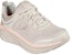 (W) Skechers Relaxed Fit D'lux Walker Low Top Krim 149023-NTPK