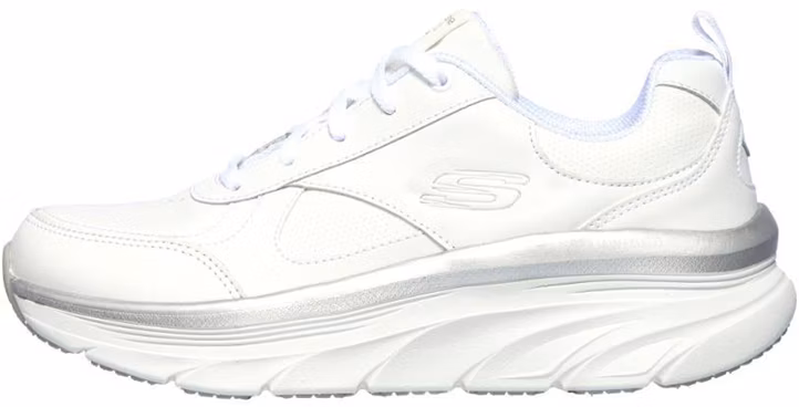 women-skechers-relaxed-fit-d-lux-walker-white-silver-149312-wsl