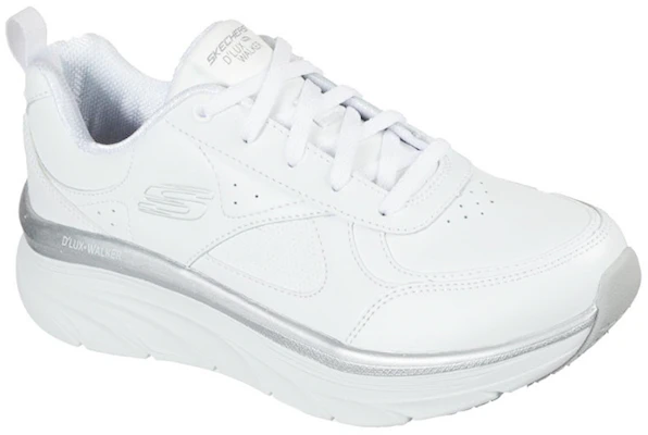 (W) Skechers Relaxed Fit D'lux Walker 'Blanco Plata' 149312-WSL Lookbook (W) Skechers Relaxed Fit D'lux Walker 'Blanco Plata' 149312-WSL