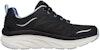 (W) Skechers Relaks Fit DLux Walker 'Hitam Biru' 149023-BKLB