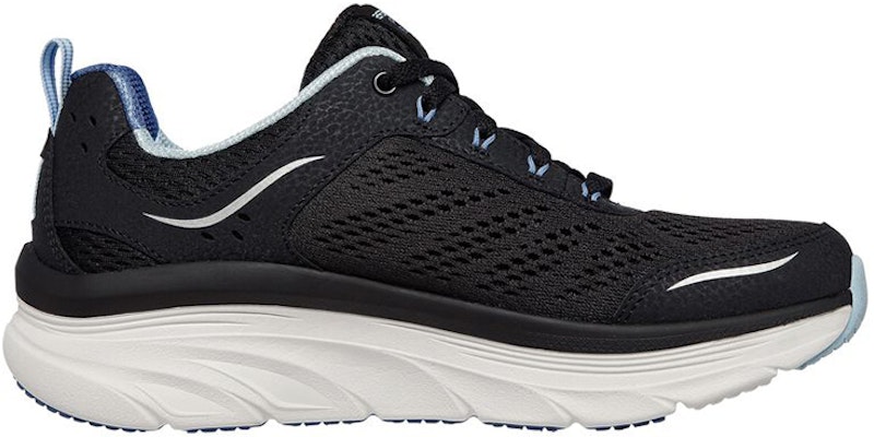(W) Skechers Relaxed Fit DLux Walker 'Hitam Biru' 149023-BKLB Order (W) Skechers Relaxed Fit DLux Walker 'Hitam Biru' 149023-BKLB