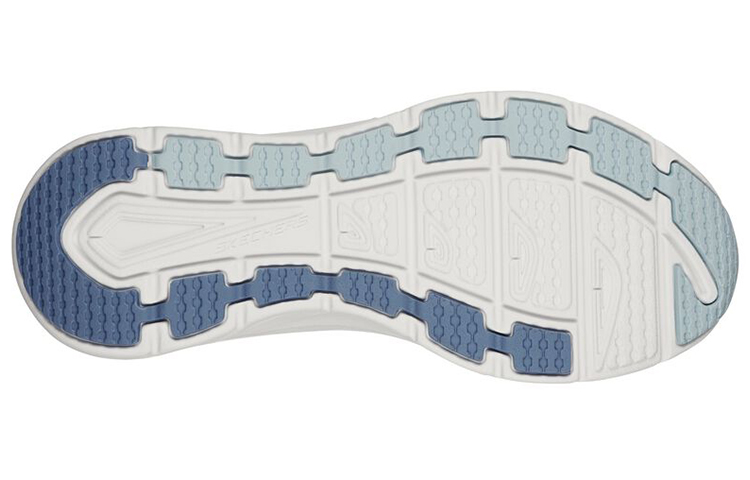 Shop (W) Skechers Relaxed Fit DLux Walker 'Hitam Biru' 149023-BKLB