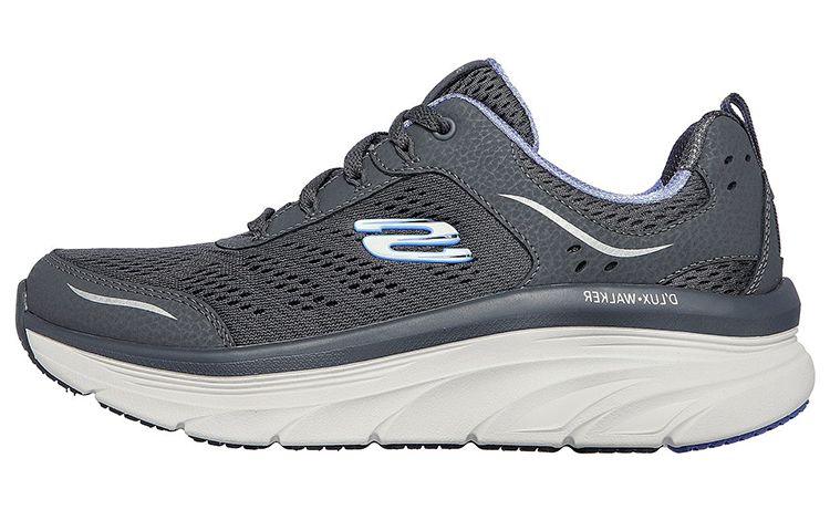 (Women) Skechers Relaxed Fit DLux Walker 'Grey' 149023-CCLV