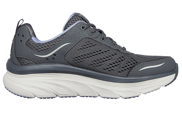 Order (Women) Skechers Relaxed Fit DLux Walker 'Grey' 149023-CCLV