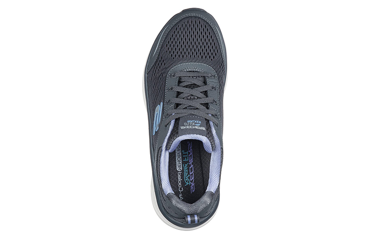 Shop (Women) Skechers Relaxed Fit DLux Walker 'Grey' 149023-CCLV