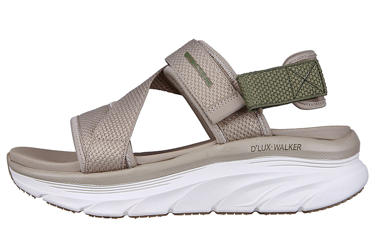 (Women) Skechers Relaxed Fit DLux Walker 'Kind Mind Light Brown' 119302-TPOL