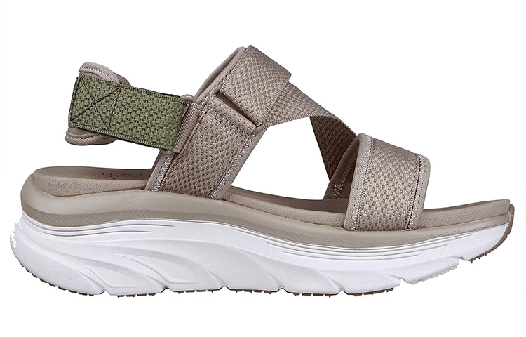 Order (Women) Skechers Relaxed Fit DLux Walker 'Kind Mind Light Brown' 119302-TPOL