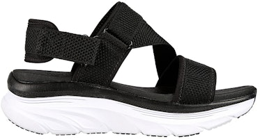 Skechers 舒適系列 DLux Walker-Kind Mind 運動休閒涼鞋 女款 黑白 Order Skechers 舒適系列 DLux Walker-Kind Mind 運動休閒涼鞋 女款 黑白