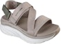 Lookbook (W) Skechers Relaxed Fit DLux Walker 'Kind Mind Coklat Muda' 119302-TPOL