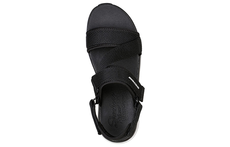 Lookbook (W) 斯凯奇宽松款DLux Walker‘Kind Mind 黑白’ 119302-BKW