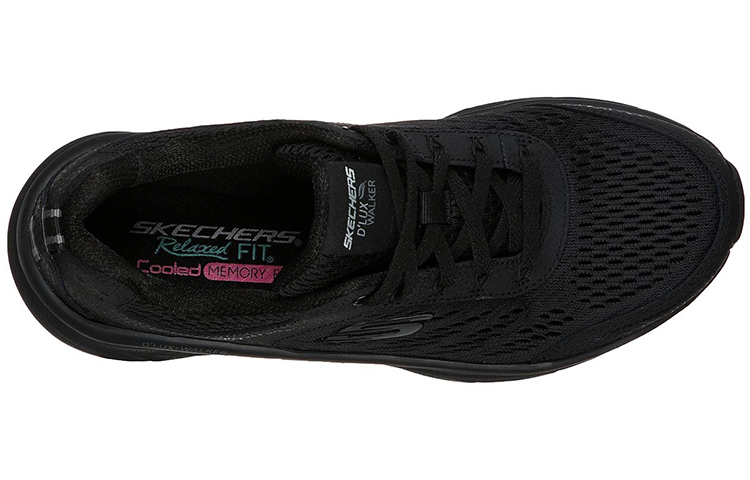 Lookbook (W) 斯凯奇松弛版DLux步行鞋低帮黑色 149023-BBK