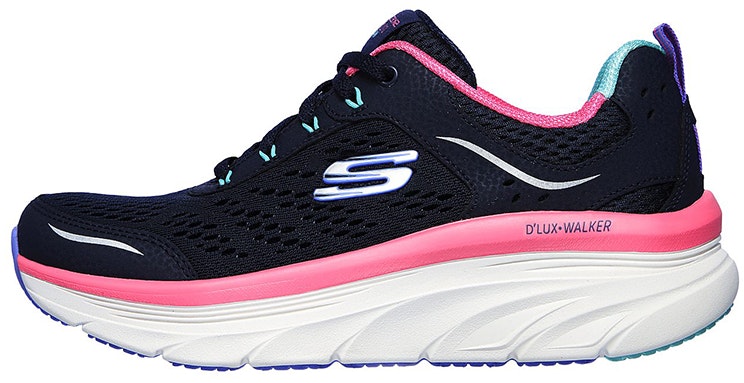 women-skechers-relaxed-fit-dl-ux-walker-low-top-running-shoes-blue-pink-149023-nvmt
