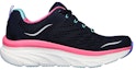 Order (W) Skechers Relaxed Fit DLux Walker Kasut Lari Rendah Biru/Pink 149023-NVMT