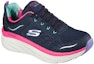 Lookbook (W) Skechers Relaxed Fit DLux Walker Kasut Lari Rendah Biru/Pink 149023-NVMT