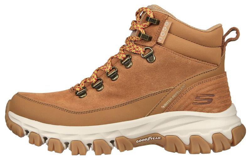 (Women) Skechers Relaxed Fit Edgemont High Profile 'Waterproof Brown Fashion Boot' 180041-CSNT