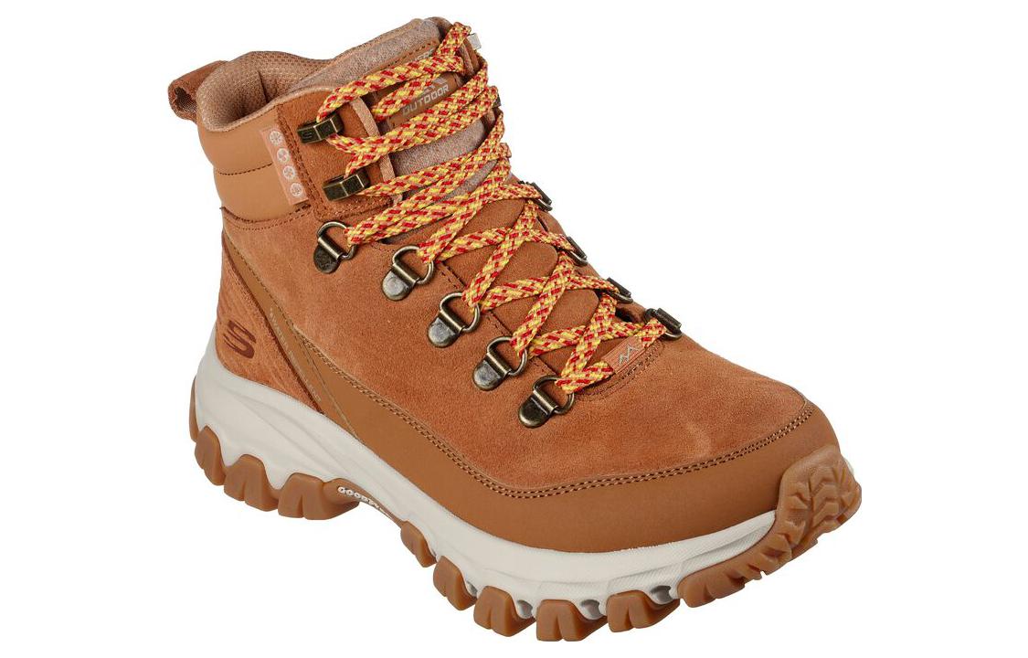 Lookbook (W) Skechers Relaxed Fit Edgemont Hoge ''Waterdichte Bruine Fashion Laarzen'' 180041-CSNT