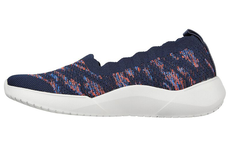 (W) Skechers Relaxed Fit Seager Cup 'Navy Red'