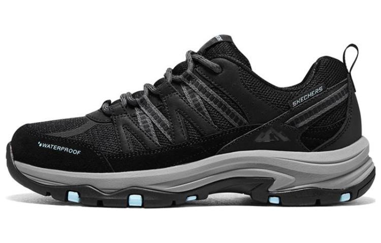 (Women) Skechers Relaxed Fit Trego 'Black Blue' 180003-BKBL