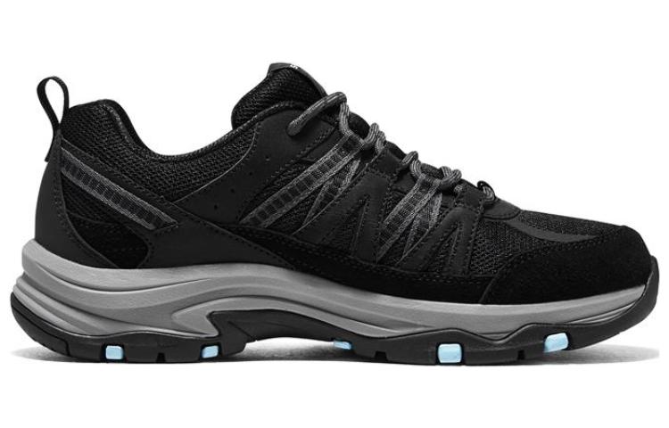 Order (W) スケッチャーズ Relaxed Fit トレゴ 黒/青 180003-BKBL