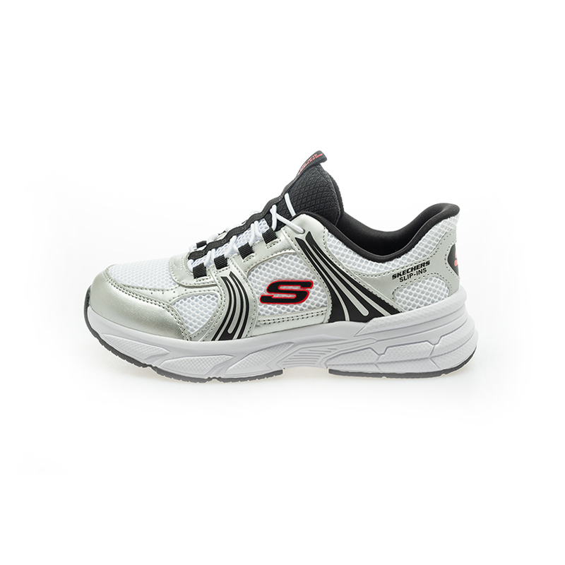 (Women) Skechers Retro-Graph Sneakers Platinum Metal 404204LSLW