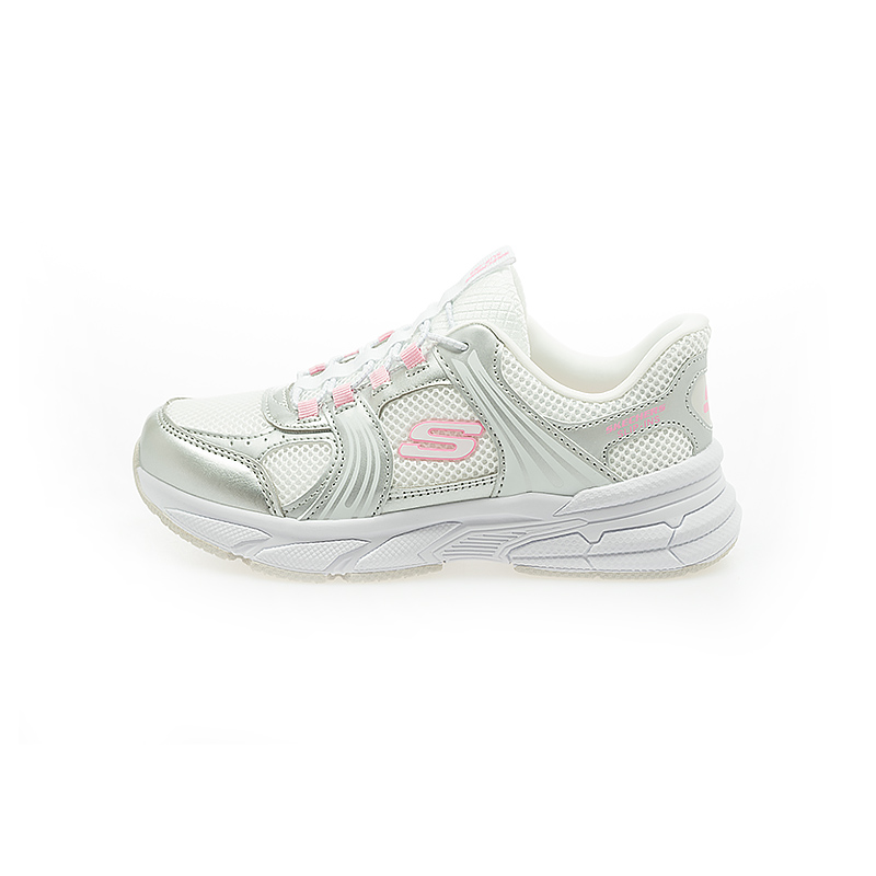(Women) Skechers Retro-Graph Sneakers Platinum Metal 319078LWSPK