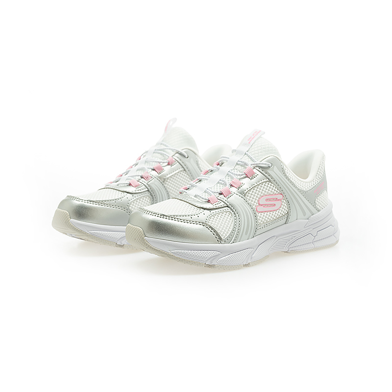 Order (W) Skechers Retro-Graph Sneakers Platina Metaal 319078LWSPK