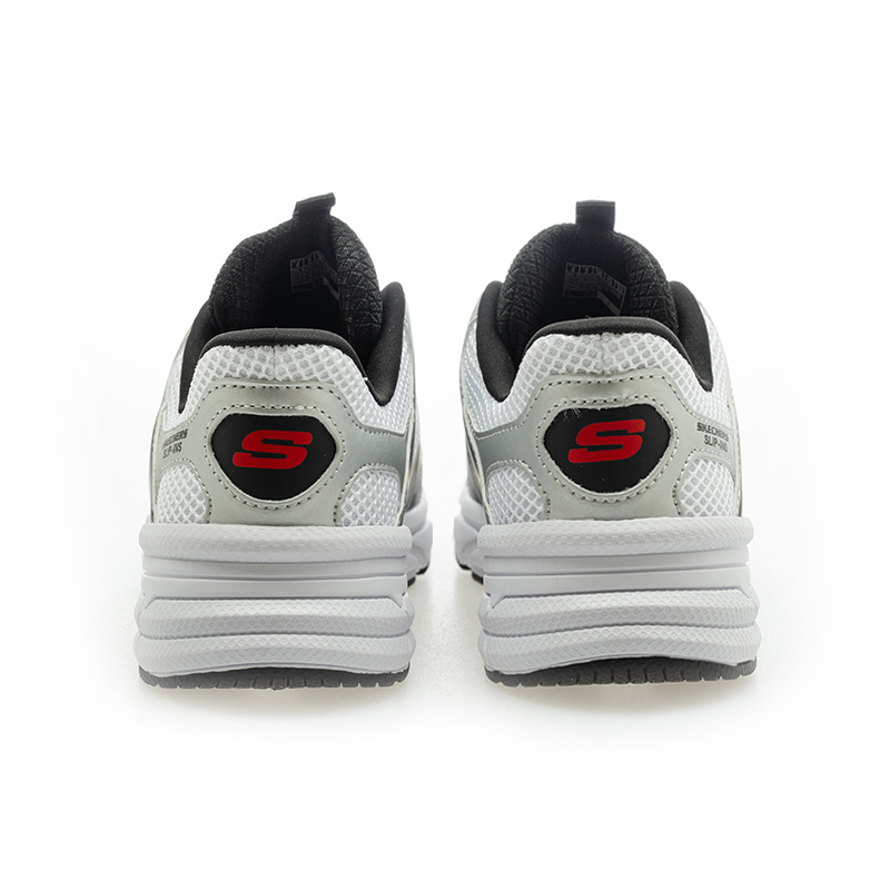 Lookbook (W) Skechers 復古圖鑑運動鞋 白金金屬款 404204LSLW