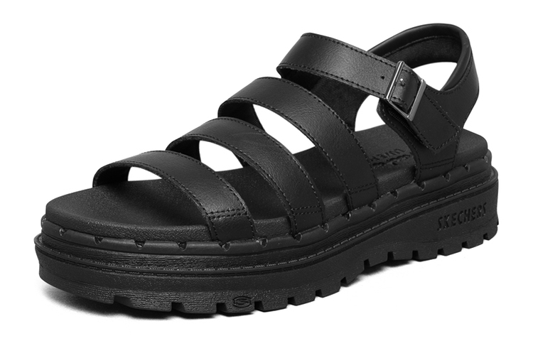 Order (Women) Skechers Retro Chunky Sandal 'Black' 163085-BBK