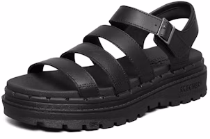 Order Skechers 復古厚底涼鞋 女款 黑色