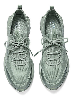 (W) Skechers Retro Light 'Hijau Low-Top Lari' 177160-SAGE Lookbook (W) Skechers Retro Light 'Hijau Low-Top Lari' 177160-SAGE