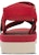 (W) Skechers Rise 'Sandal Keselesaan Lembut Merah'. 15345-RED