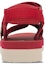 Shop (W) Skechers Rise 'Sandal Keselesaan Lembut Merah'. 15345-RED
