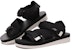 (W) Skechers Rise Sandal 'Hitam Putih' 15345-BKW