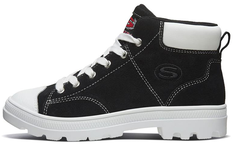 (Women) Skechers Roadies 'Black Martin Boot' 74381-BLK