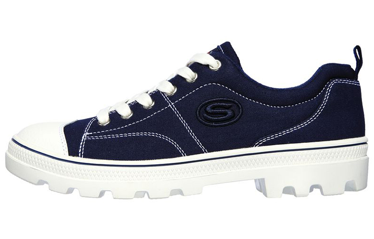 (Women) Skechers Roadies 'Blue Canvas' 74370-NVY