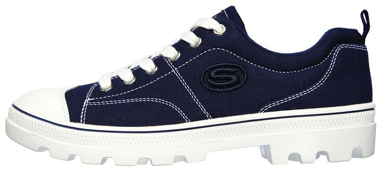 women-skechers-roadies-blue-canvas-74370-nvy