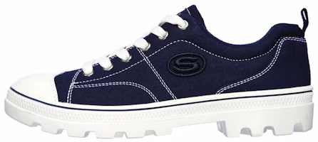 (Women) Skechers Roadies 'Blue Canvas' 74370-NVY (Women) Skechers Roadies 'Blue Canvas' 74370-NVY