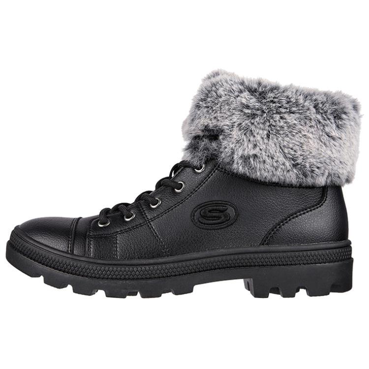 (Women) Skechers Roadies 'Fashion Warmth Black' 155557-BBK